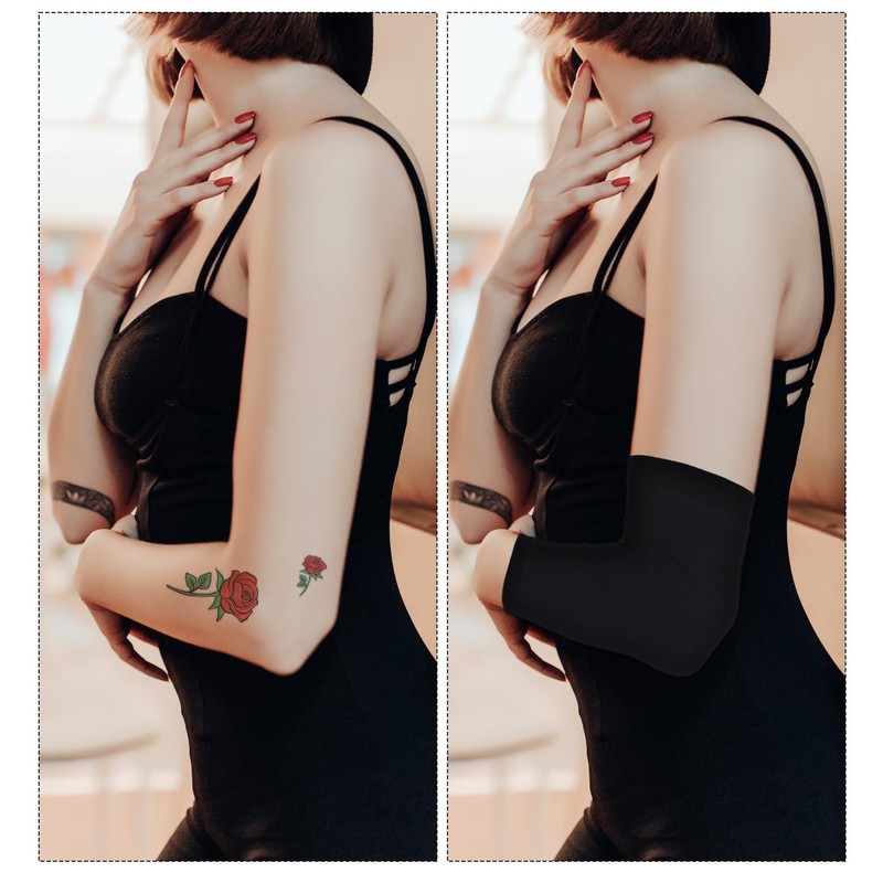 ValueBargain 3 Pairs of Tattoo Protection Arm, Forearm Protection with