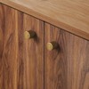 Goo-Ki 6 Pack Knurled Antique Brass Cabinet Knobs Vintage Bronze