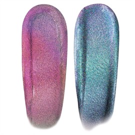 ColourPop x Stranger Things Chrome Liquid Eyeshadow Duo - Color-Shifting Chrome Eyeshadow with Long-Lasting & Ultra-Pigmented Formula - The Monster (2 Count)