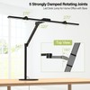 Micomlan Architect Desk Lamp with Atmosphere Lighting, Adjustable Led Desk
