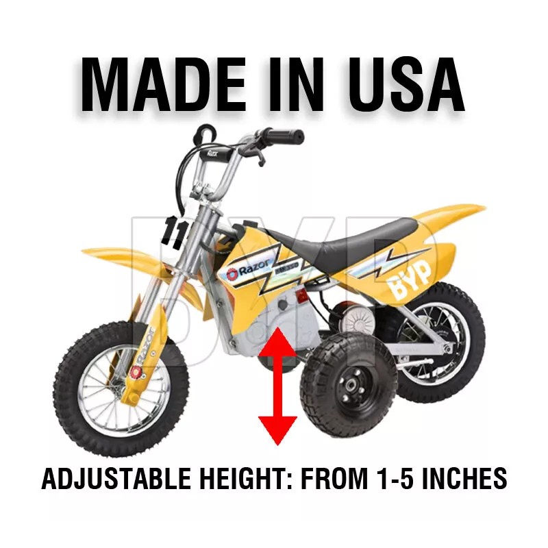 BYP-TW RAZOR MX125 MX350 MX400 TRAINING WHEELS ONLY 350 400