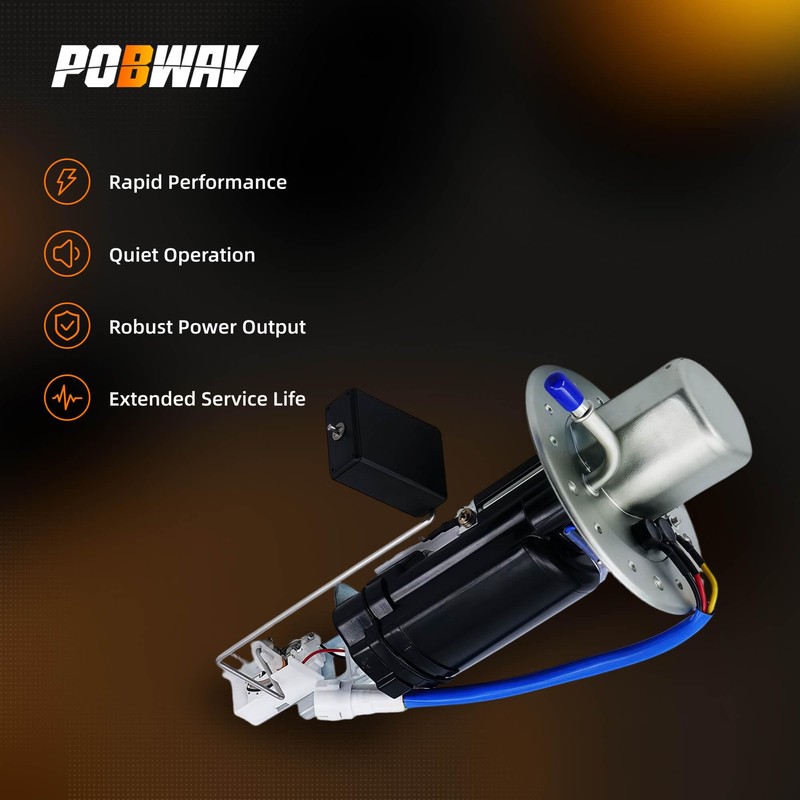 POBWAV 15100-24FB0 Fuel Pump Assembly(3 pin) Compatible with 1999-2007 Suzuki