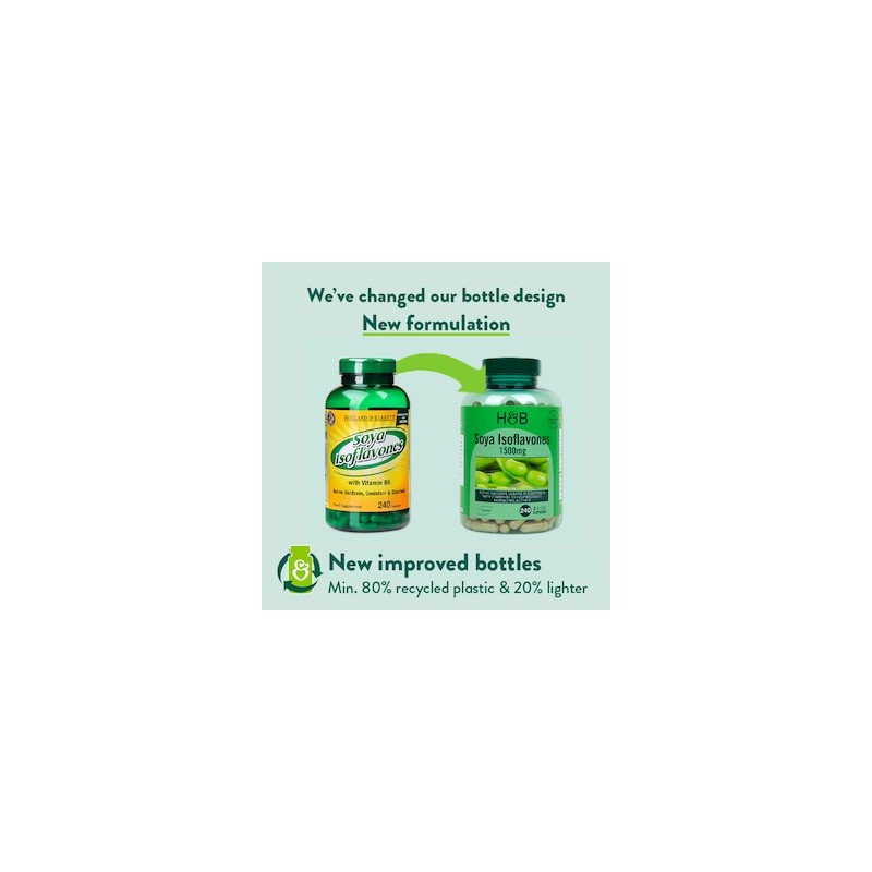 Holland & Barrett Soya Isoflavones 1500mg 240 Capsules