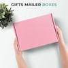 Golden State Art, 8x6x3 Pink Mailing Box, 26 Pack Sturdy
