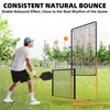 FAHKNS Pickleball Rebounder Training Equipment, Pickleball Rebound Net, for Single