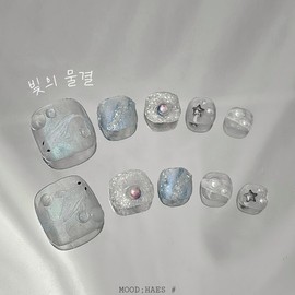 [M;H #] Wave of Light Handmade Paddy Tip - Required to enter Owen Lake in delivery message / [M;H #] 빛의 물결 수제패디팁 - 배송메세지에 필수로 오왼 호수 입력