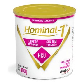 Suplemento Alimenticio Hominal 1 Migh 400 Gr Metabolico Sin Sabor
