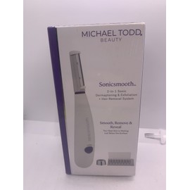 MICHAEL TODD Beauty - Sonicsmooth 2-in-1 Dermaplaning System - White