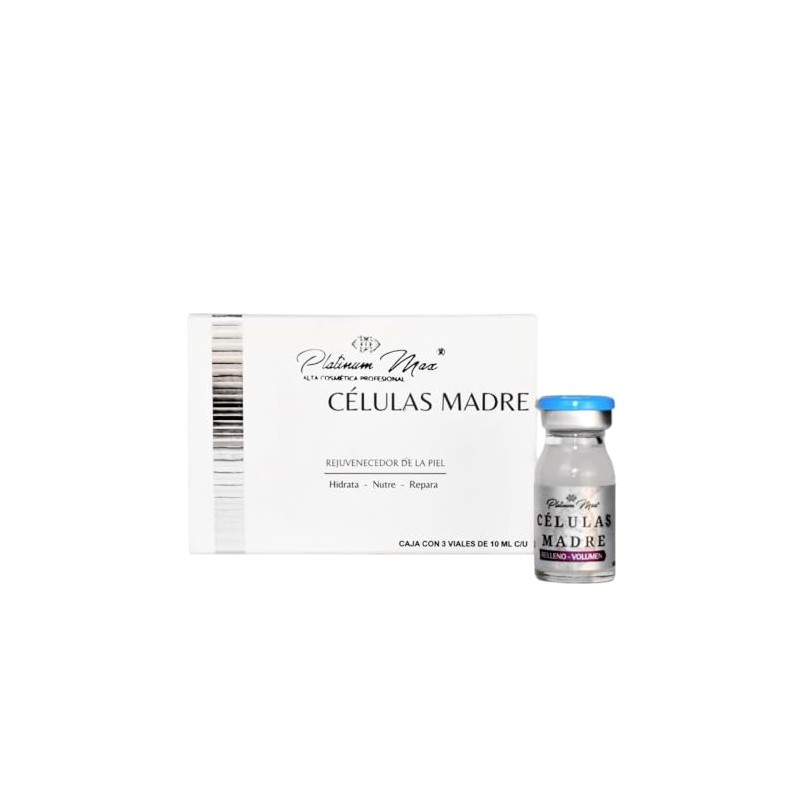 PLATINUMMAX | Celulas Madre (Voluminizador - Unificador) "Placenta, Ácido Hialuronico,