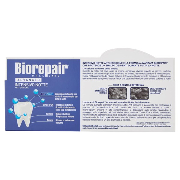 Biorepair - Intensive Night Repair Toothpaste 75 Ml (Pack of 4)