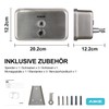 AIKE Updated Stainless Steel Wall Mounted Soap Dispenser 1100ml Large