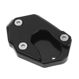 ECSiNG Motorcycle Foot Side Extension Pad Non-Slip Side Stand Magnification Plate Pad Compatible with Kawasaki Z900 Z650 2017-2021 Z1000 SX 2010-2020 ZX6R ZX10R ER6N ER6F Black