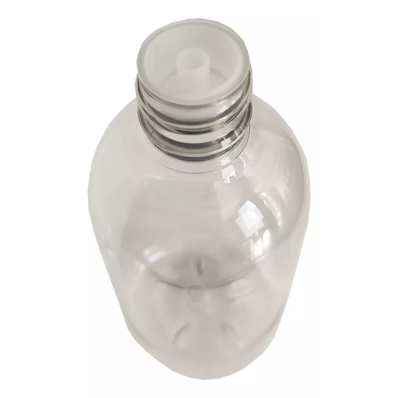 Mister Plastico 100 Pack Botella Plástico 250 Ml Transprnte/gotero.tapa Seg.