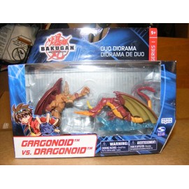 Spinmaster Bakugan Duo Diorama Gargonoid Vs. Dragonoid