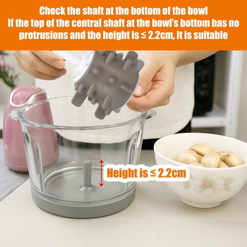 2Pcs Garlic Peeling for 3L Electric Peeling Machine- Silicone Peeler