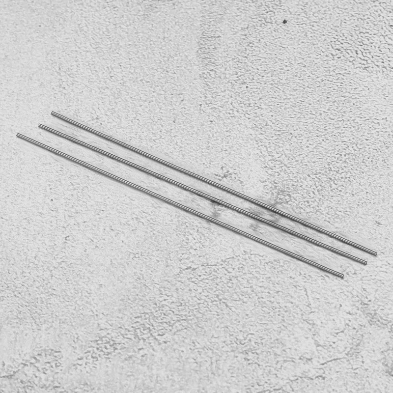 SING F LTD 40PCS Round Steel Rod 1mm HSS Lathe