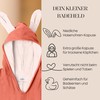 Mababu Children's Bathrobe with Hood, Baby Bathrobe, 100% GOTS, Children's