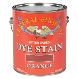 General Finishes Water Based Dye, 1 Gallon, Orange