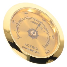 FUNOMOCYA Guitar Hygrometer Humidity Measurement for Acoustic Folk Guitars Portable Moisture for Instrument to Read Display for Accurate Humidity Monitoring