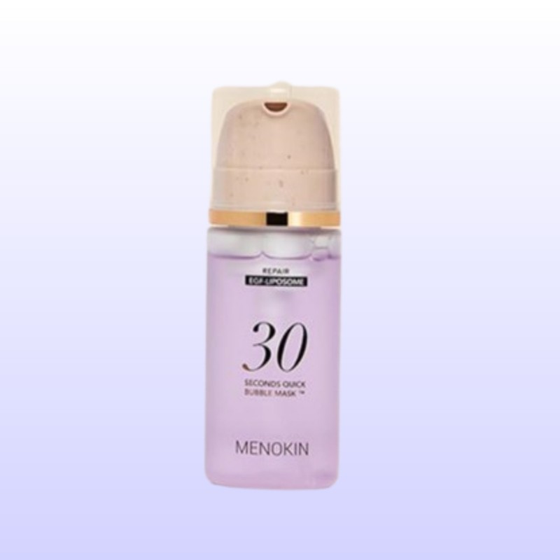 Menokin 30-second bubble pack Park Bo-young mask pack bright niacinamide