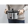 Elite Gourmet MST-275XS Electric Oval Slow Cooker, Adjustable Temp, Entrees,