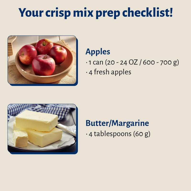 Calhoun Bend Mill Apple Crisp Mix | Easy Fall Dessert
