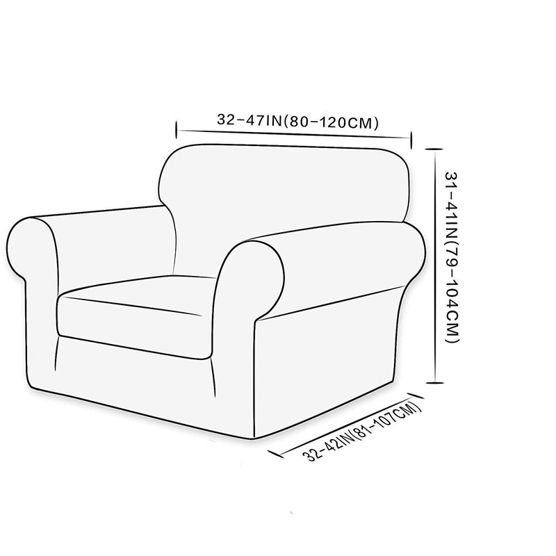 E Ebeta Elastic Sofa Throw, Stretch Sofa Cover, Covers for