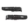 Motorcycle Foot Pegs, Aluminum Alloy Anodizing Rear Passenger Footpegs Footrests