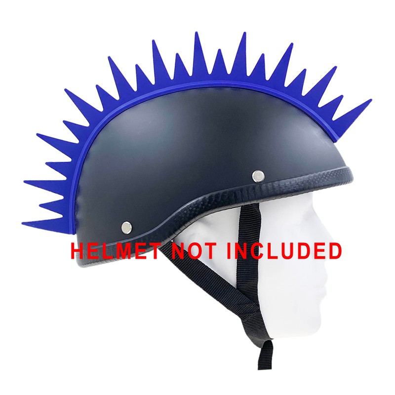 Hot Rides Rubber Mohawk Warhawk for Helmets - Cool and