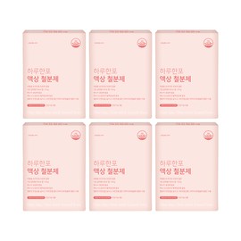 Gocheolnam Healthcare [5+1] 1 sachet per day liquid iron supplement for pregnant women, children, infants, first birthday babies, non-heme iron lipoper 30 sachets, 6 pcs. / [5+1] 하루한포 액상 철분제 영양제 임산부 어린이 유아 돌 아기 비헴철 리포퍼 30포, 6개