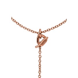 Purelei® Y Chain with Pearl Pendant - Removable Pendant with Toggle Clasp - 18K Gold Plated Stainless Steel - Adjustable 40-45cm - Elegant Aloha Style with Seashell Pearl, Stainless Steel, Abalone