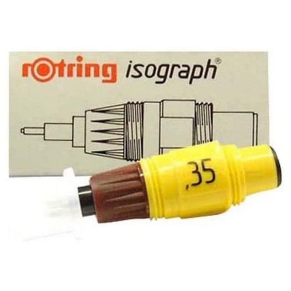 rOtring Isograph Technical Drawing Pen, Replacement Nibs, 35 mm
