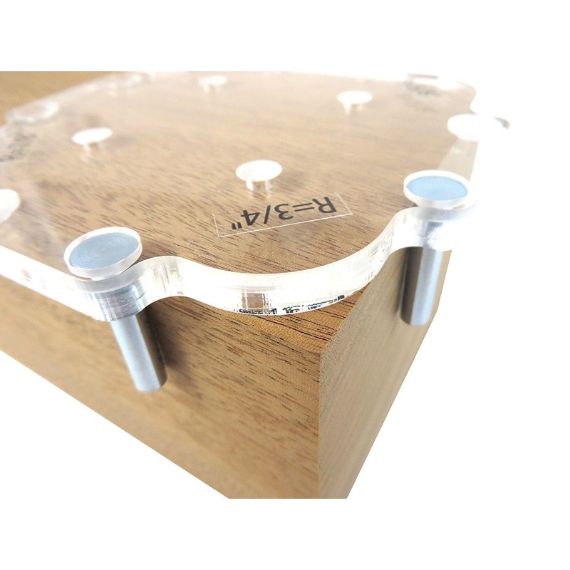 Xcalibur Tooling Radius Jig Woodwork Router Corner Radi Template Router