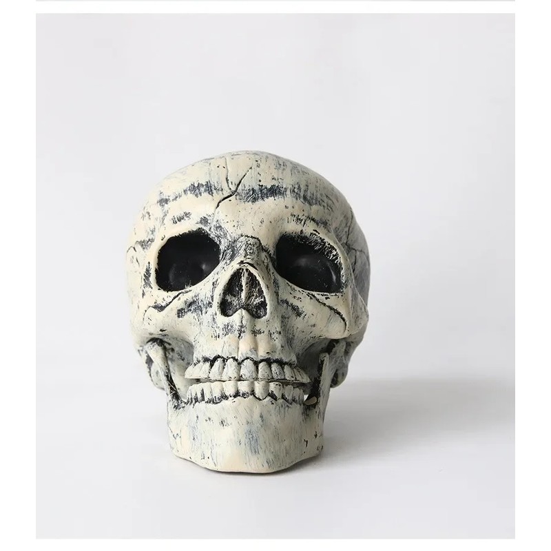 Halloween Skeleton Yard Decoration – 3-Piece Skull & Bone Arm