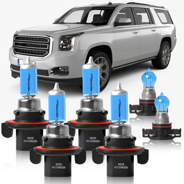 OQSNCV Fit for GMC Yukon XL 1500 2500 (2007-2014) Halogen