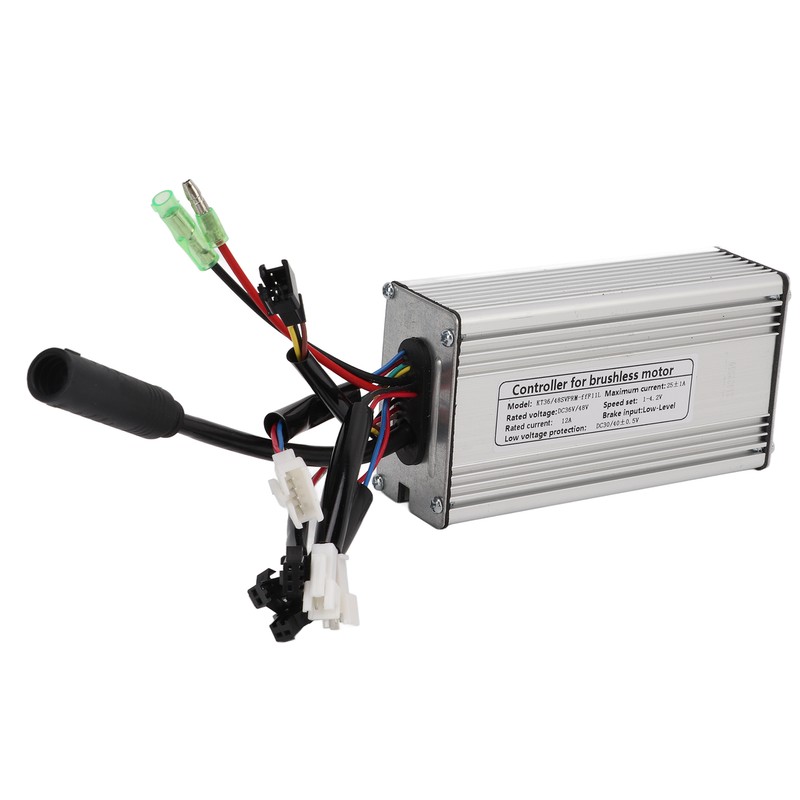 36V 48V 25A Electric Bicycle Controller with Double Light Cable