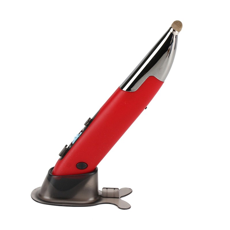 2.4G Wireless Mouse Pen 4 Keys Vertical Pen-Shaped Stylus BT