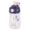 420ml Water Bottle Portable Cute Cartoon Straw Cup Drinking Bottle