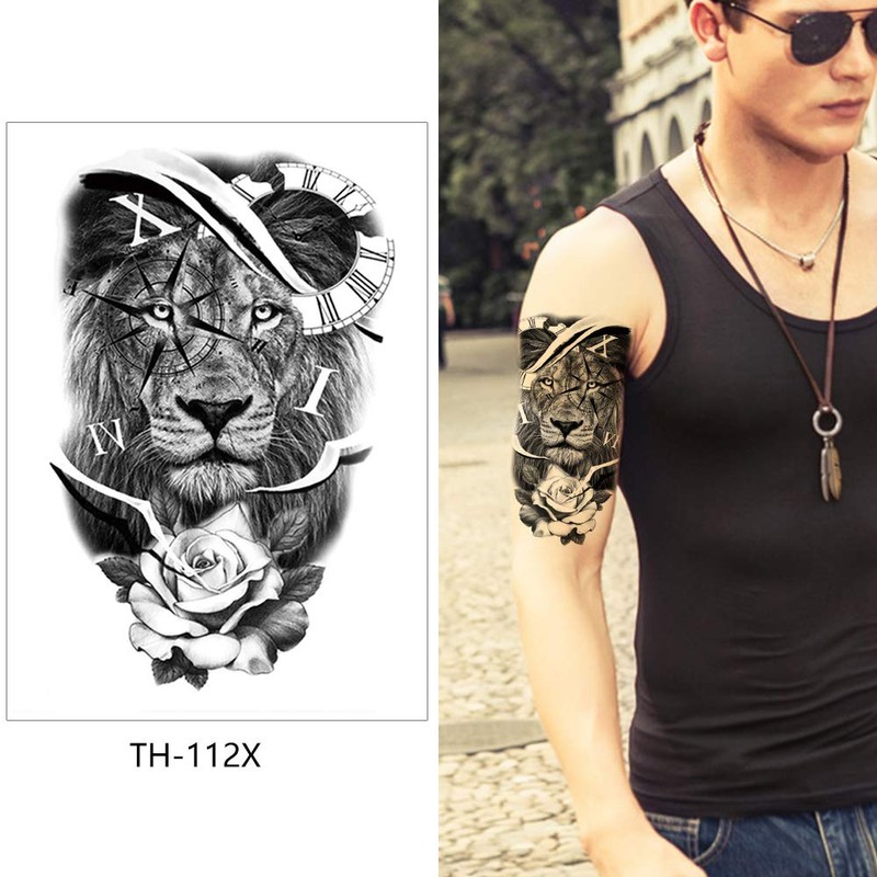 Lion Tattoos Arm Tattoos Fake Tattoos Festival Tattoos Lion Tattoos
