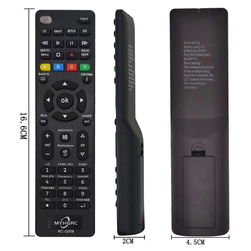 Universal Remote TV Control For All Devices Perfect Replacement Controller