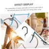 COHEALI 2pcs Heavy Duty Bike Hooks for Storage Space Saving