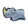 ZippyPaws ZP848 Grunterz Ronny Rhino Squeak Toy, Black