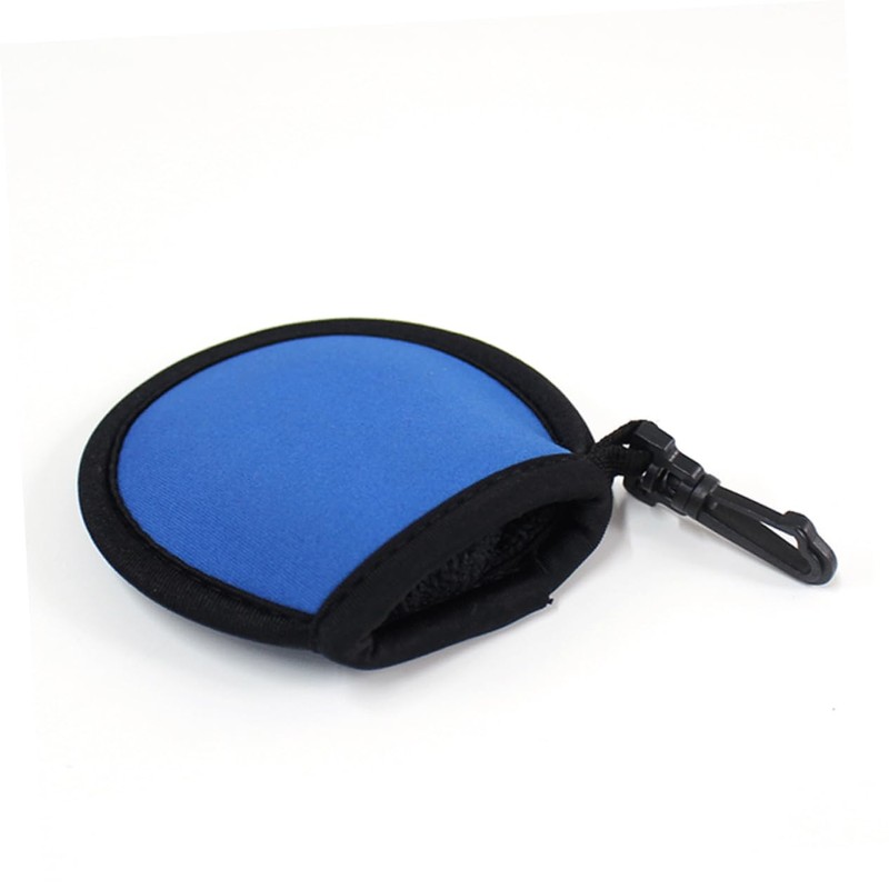 KOMBIUDA 2Pcs Cleaning Pouches Portable Wipe Bags for Golf Ball