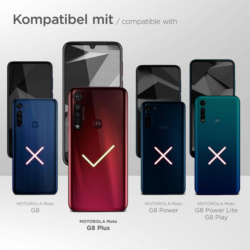 moex FlexProtect Screen Protector Compatible with Motorola Moto G8 Plus
