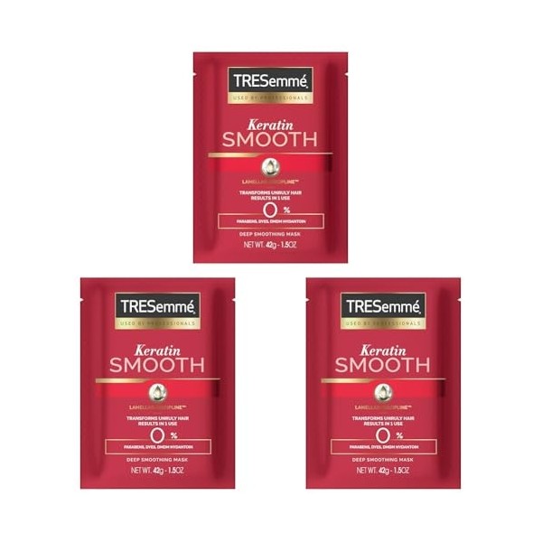 TRESemmé Smoothing Hair Mask Keratin Smooth 1.5 oz (Pack of
