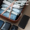 Steel Storage Box with Hinged Lid, 2 Pack Metal Container
