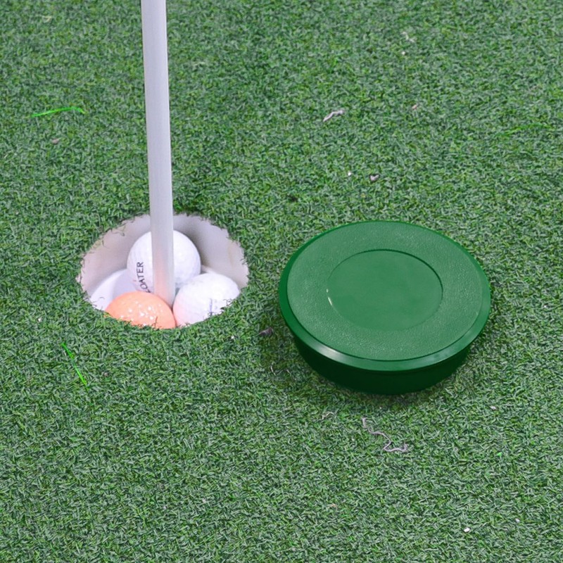 Golf Cup Cover, 2 Pack Golf Putting Hole Cup Green