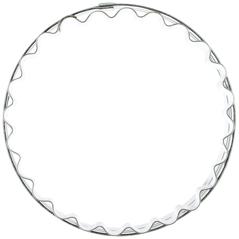 Pearl Metal Raffine D-6159 Stainless Steel Wave/Round Cutter, 2.0 inches