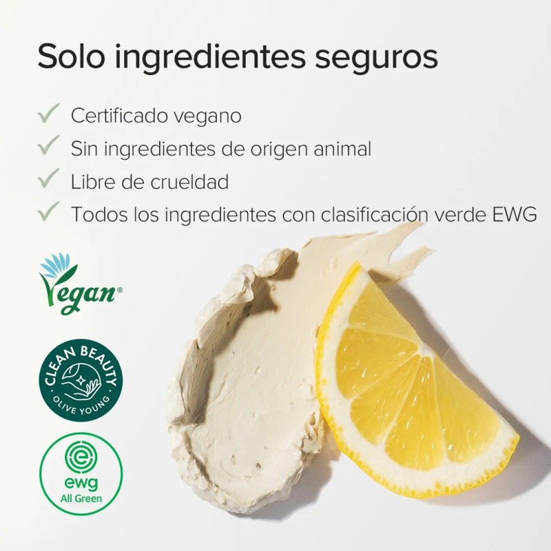 Mary&may Lemon Niacinamide Glow Wash Off Pack 125g Todo Tipo