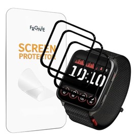Frgnie Screen Protector Designed for Garmin Venu X1 (3Pack) 3D Curved Soft Protective Film For X1 Smartwatch, Anti-Scratch, Full Coverage